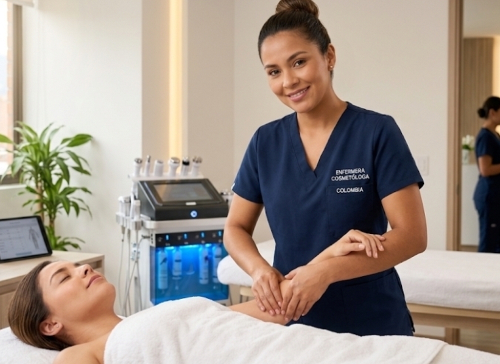 Auxiliar de Enfermería y Cosmetóloga Estética