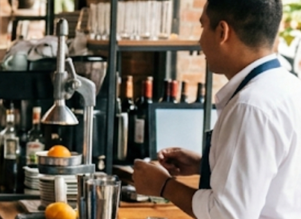Servicio de Barra (Bartender) y Alimentos